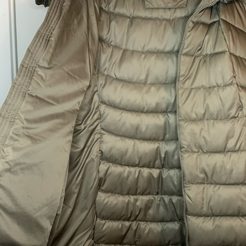 Denver Hayes T-Max Winter Puffer Jacket Coat HyperDri Taupe Women’s 2XL High Low - Picture 5 of 13